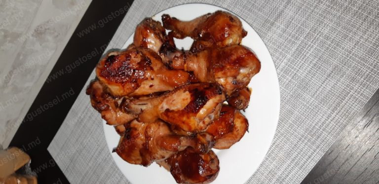 Gambe de pui la cuptor