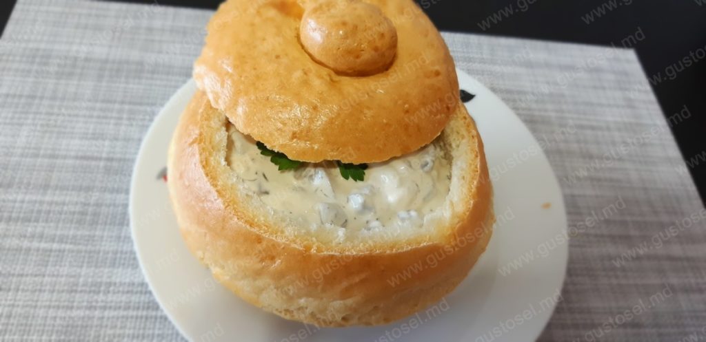 Supa crema cu piept de pui si ciuperci