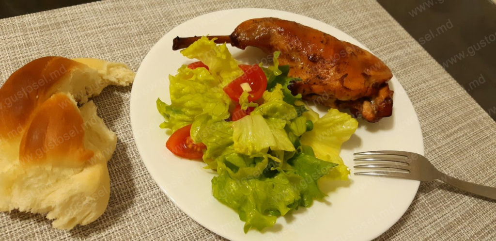 Carne de iepure in vin alb