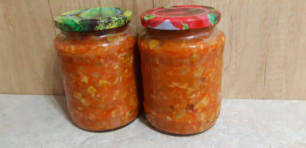 Pasta din dovlecei pentru iarna