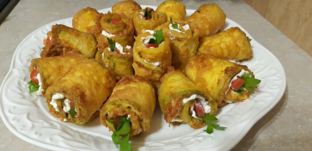 Limba soacrei din bostanei cu Philadelphia