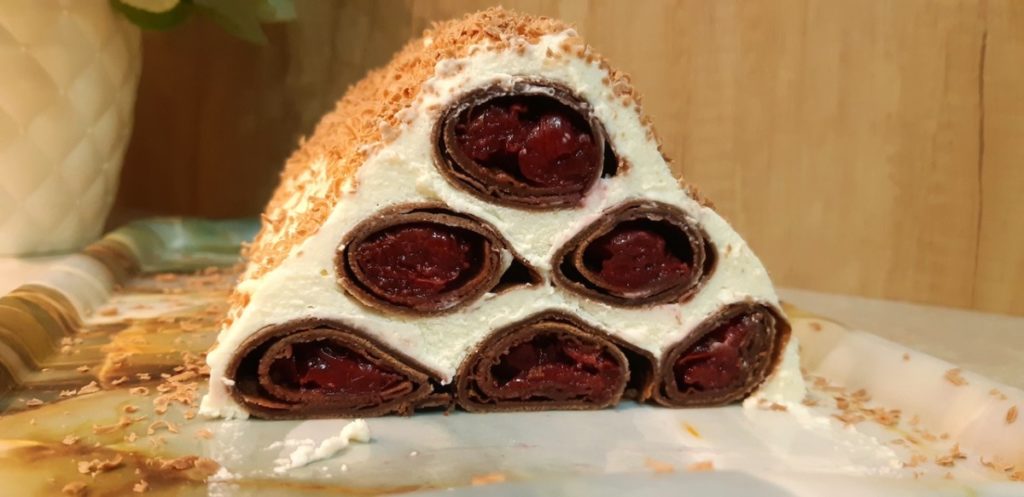 Cusma lui Guguta din clatite cu cacao